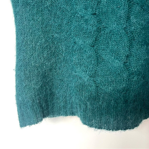 Rw&Co Alpaca Wool Mix Short Sleeve Sweater - Picture 5 of 7